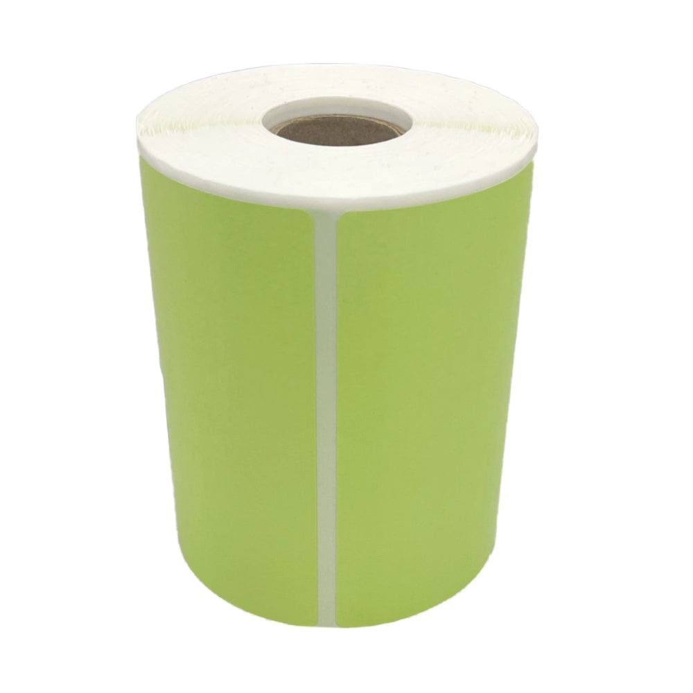 Green DT Label Roll 500 Labels Per Roll Clearance Stock