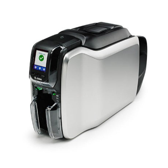 Zebra ZC300 Single Sided Colour Card Printer USB Ethernet. Barcodes.com.au