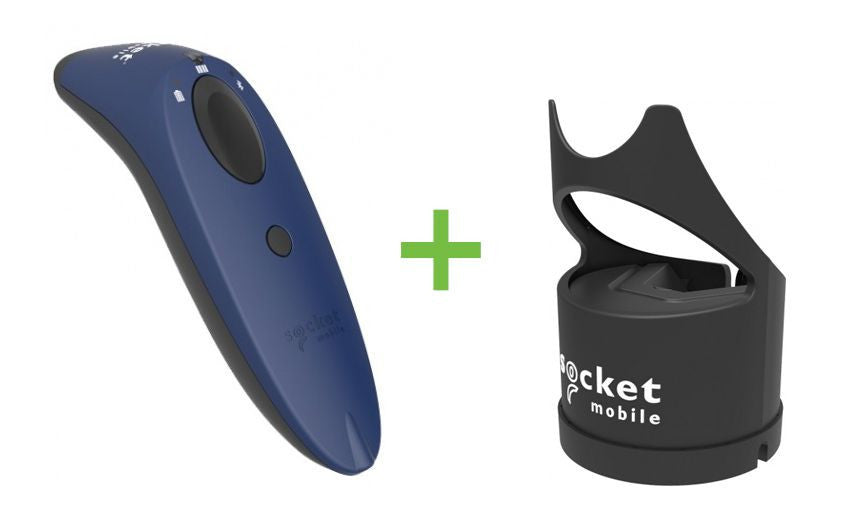 Socket S700 1D Bluetooth Scanner(Blue)+ Charging Dock