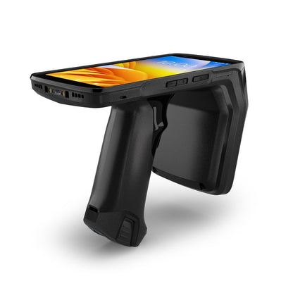 Zebra TC22R Handheld RFID Mobile Reader Angle Back | Barcodes Group
