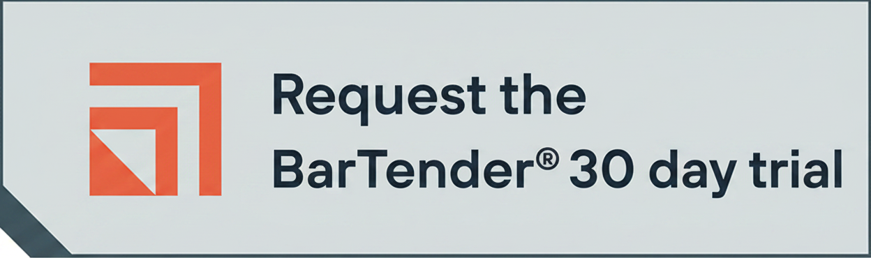 Button to request the BarTender 30 day trial
