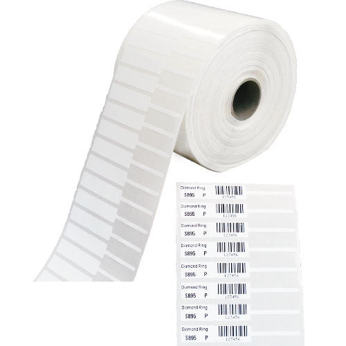 72mm X 10mm Thermal Transfer Jewellery Labels-Samples