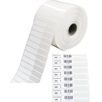 72mm X 10mm Thermal Transfer Jewellery Labels-Samples
