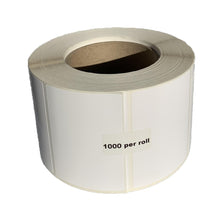 80mmX60mm Gloss Inkjet Label Roll 76mm Core - front on
