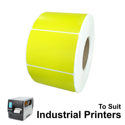 LD10274-Y Barcodes.com.au To Suit Industrial Printers 76mm Core