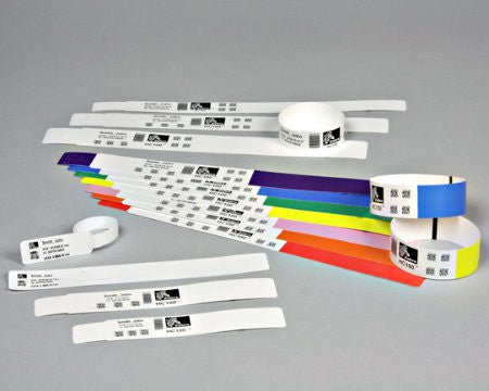 Zebra HC100 Wristband Printer 10/100 -Different label colours- from Barcodes.com.au