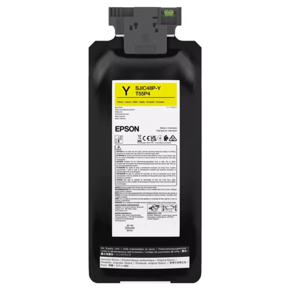 Epson Yellow Ink Cartridge for CW-C8010 (C13T55P440) - Barcodes.com.au