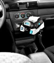 Zebra RW 420 Mobile Printer Vehicle Cradle from Barcodes.com.au