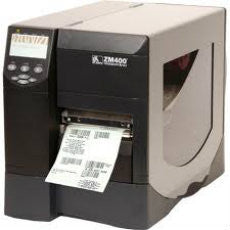 Zebra ZM400 Thermal Label Printer -Side view- from Barcodes.com.au
