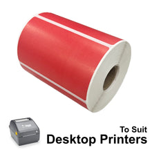 [Clearance] 102mm x 60mm Red Labels LD10260R-500A