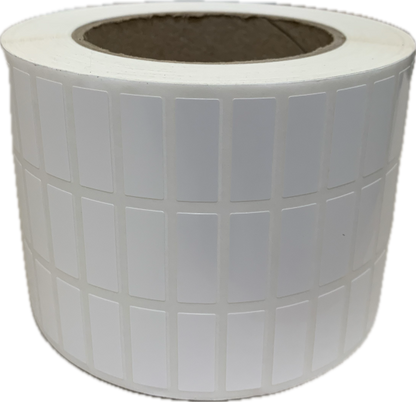 RT2597-10WP 25mm X 9.7mm TT White Polyester Roll Labels - Product Picture 1 - Barcodes.com.au