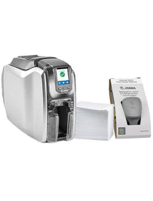 Zebra ZC300 card printer bundle to print single sided full colour cards on demand