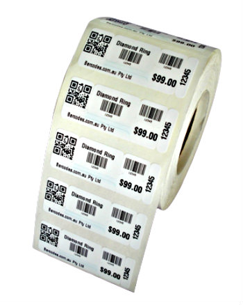 Multi-Part-Jewellery Label Roll from Barcodes.com.au