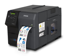 Epson C7500 G Colour Label Printer-SideView-from Barcodes.com.au
