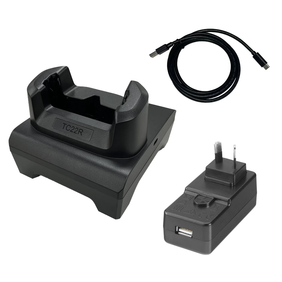 Zebra TC22R Charging Cradle Kit 1 Bay
