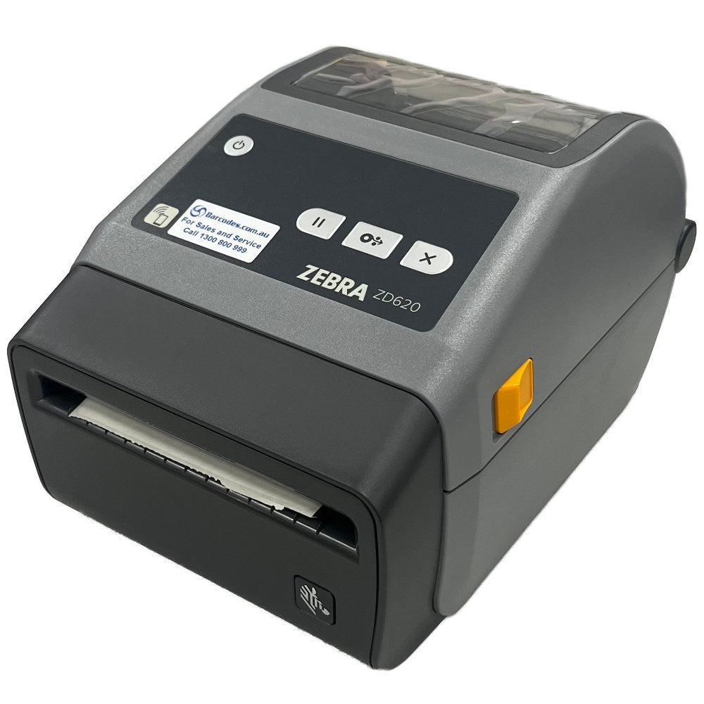 Zebra ZD620 with Cutter Front Angle Product Photo