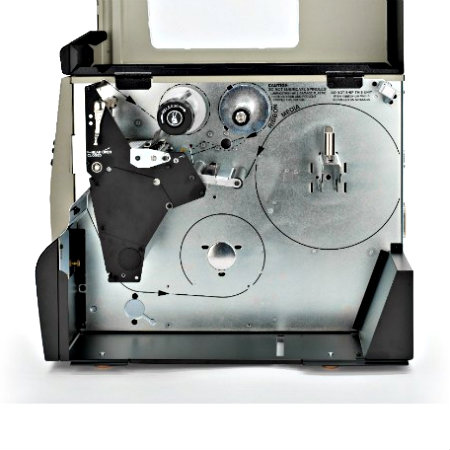 Zebra 220xi4 Industrial Label Printer -Internal  view- from Barcodes.com.au