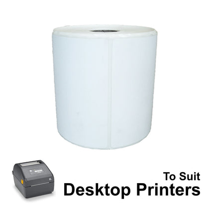 102mm X 99mm Direct Thermal Labels LD10299-4A -To suit Dekstop Printers- from Barcodes.com.au