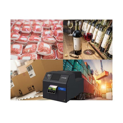 Epson ColorWorks C6010p-4”/Auto-Cutter (C6010A)-Application. Barcodes.com.au