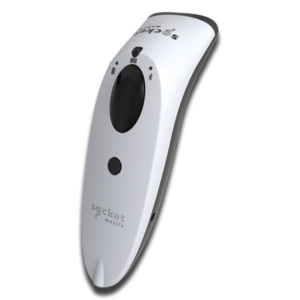 Socket S740 Mobile 2D Bluetooth Barcode Scanner-White-CX3419-1838. Barcodes.com.au