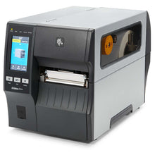 Zebra ZT411 Industrial Label Printer - Product photography front left. Barcodes.com.au