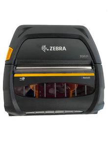 Zebra ZQ521 Mobile Printer Bluetooth and WiFi-Front view- Barcodes.com.au
