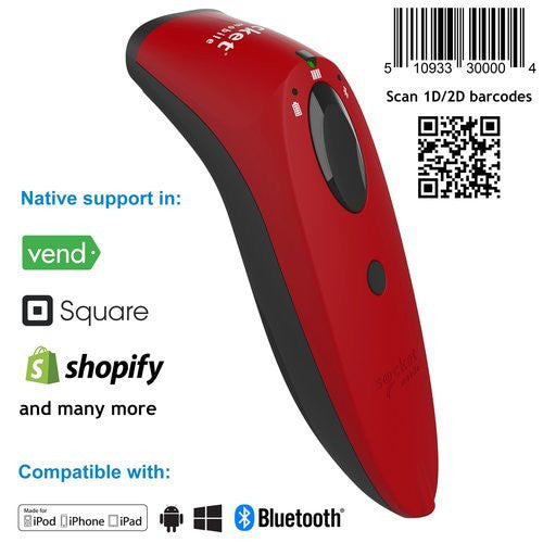 Socket S720 - Barcodes.com.au - Red