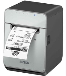 Barcodes.com.au - Epson TM-L100 Liner-free Thermal Label Printer Angle
