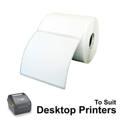 85mm X 80mm Direct Thermal Labels LD8580-6A - To suit Desktop Printers- from Barcodes.com.au
