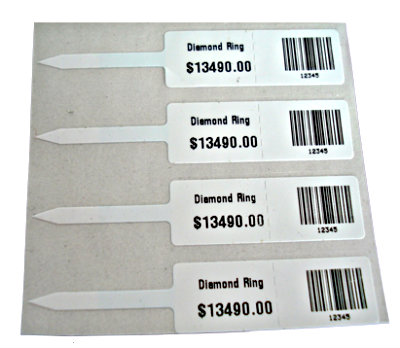 Jewellery Label Printer Package 2-Cricket Bat Jewellery Labels-From barcodes.com.au