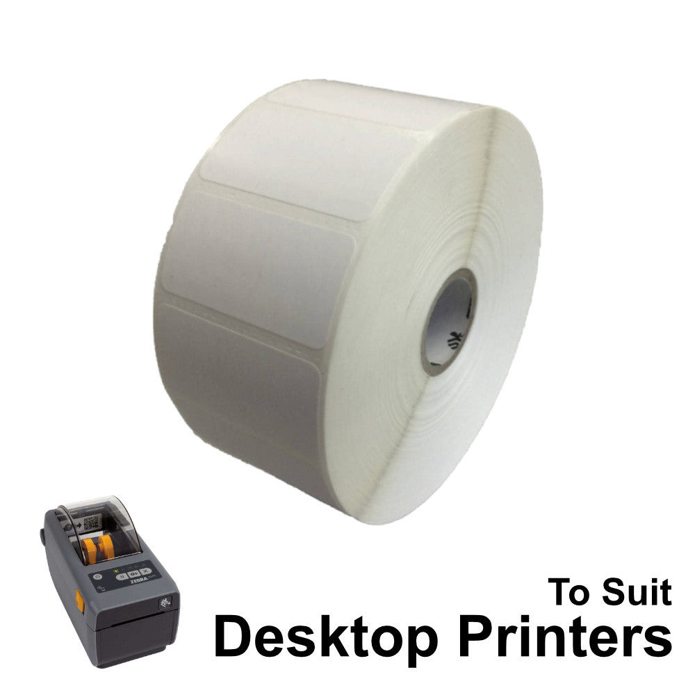 50mm x 25mm Direct Thermal Labels Barcodes.com.au