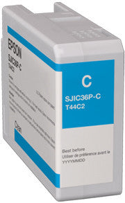 Epson Cyan ink cartridge for CW-C6010 and CW-C6510 (C13T44C240)