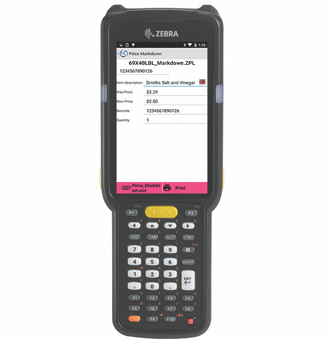 Price Markdown App-Barcodes.com.au