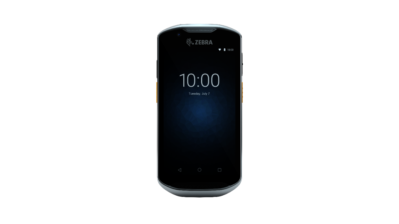 TC57x Mobile Computer. Front view