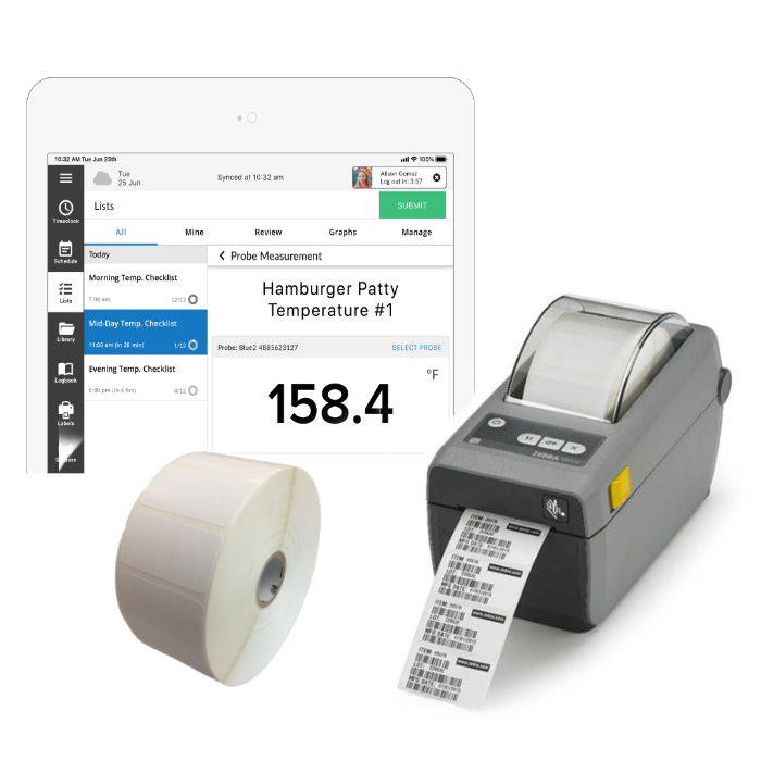 Jolt Software recommended printer and labels bundle