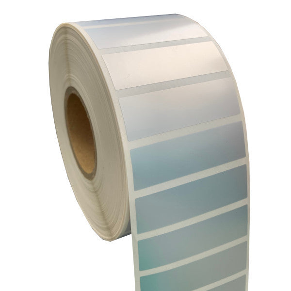RT5015-2.5MP 50mm x 15mm TT Metallised Polyester Roll Label - Product Picture 2 - Barcodes.com.au