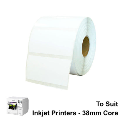 Inkjet label rolls for Epson printers.  Barcodes.com.au