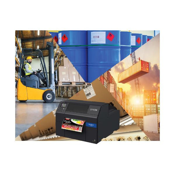 Epson ColorWorks C6510A-Built in Auto-Cutter. Barcodes.com.au