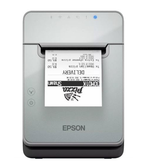 Barcodes.com.au - Epson TM-L100 Linerless Thermal Label Printer Front