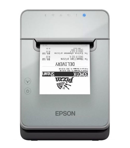 Barcodes.com.au - Epson TM-L100 Linerless Thermal Label Printer Front
