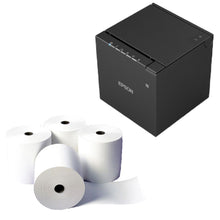 POS Bundle 5- Epson TM-M30iii Receipt Printer + 80mmX80mm Receipt Rolls - from Barcodes Group