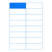 A4 Sheet Labels - 16 Labels Per Page LA416 from Barcodes.com.au