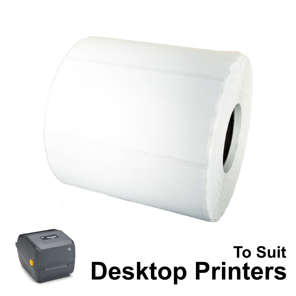 Thermal Transfer Labels / 38mm Core/ 500 Labels Per Roll/ 6000 Labels Per Box