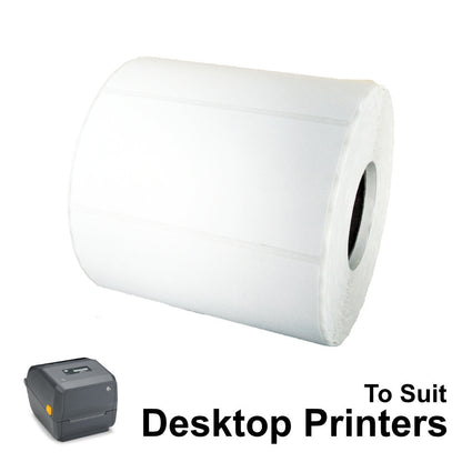 Thermal Transfer Labels / 38mm Core/ 500 Labels Per Roll/ 6000 Labels Per Box