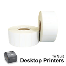 40mm X 15mm Direct Thermal Labels LD4015-2.5B to suit Desktop Printers from Barcodes.com.au