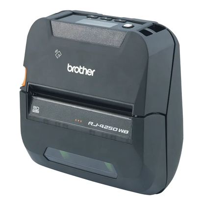 BROTHER RJ-4250WB-L Barcodes Group Label Printer Angled