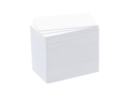 Blank PVC plastic ID Cards-Barcodes.com.au