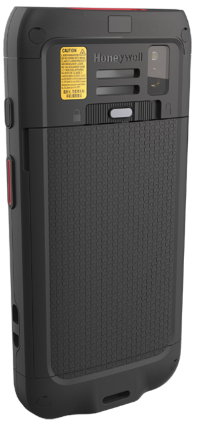 Dolphin CT40 Enterprise Mobile Computer-back view. Barcodes.com.au