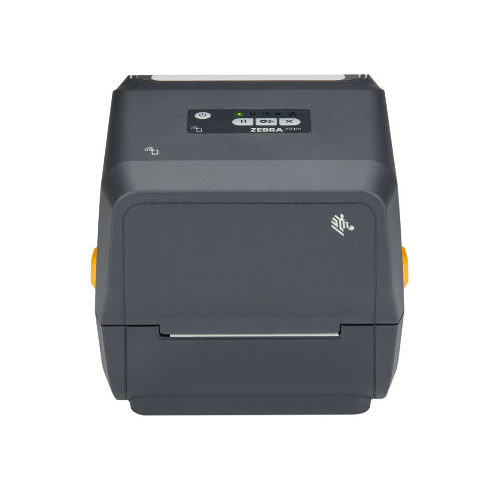 ZD421Thermal Transfer Desktop Label Printer-front-Barcodes.com.au