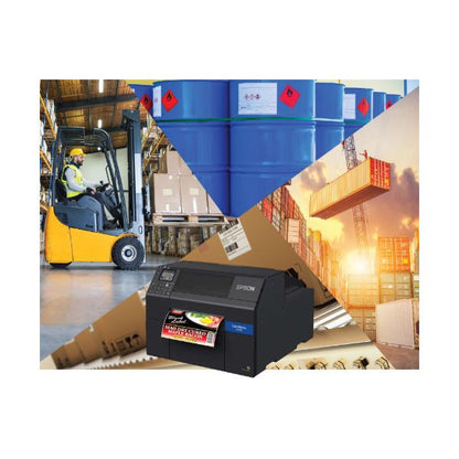 Epson ColorWorks C6510A-Built in Auto-Cutter. Barcodes.com.au